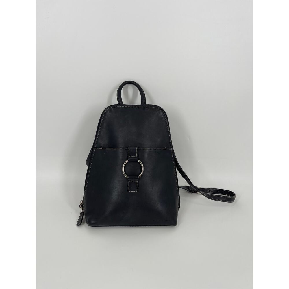 Wilson Leather Black Backpack (PA)